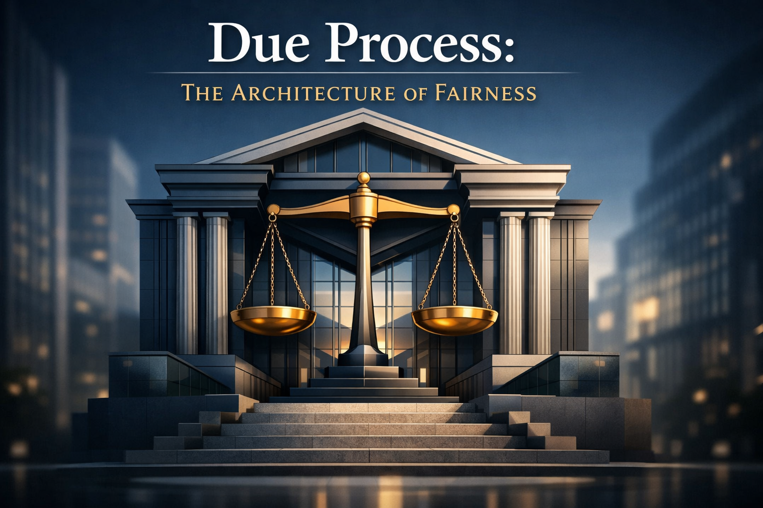 March 14, 2026 | Due Process: The Architecture of Fairness.