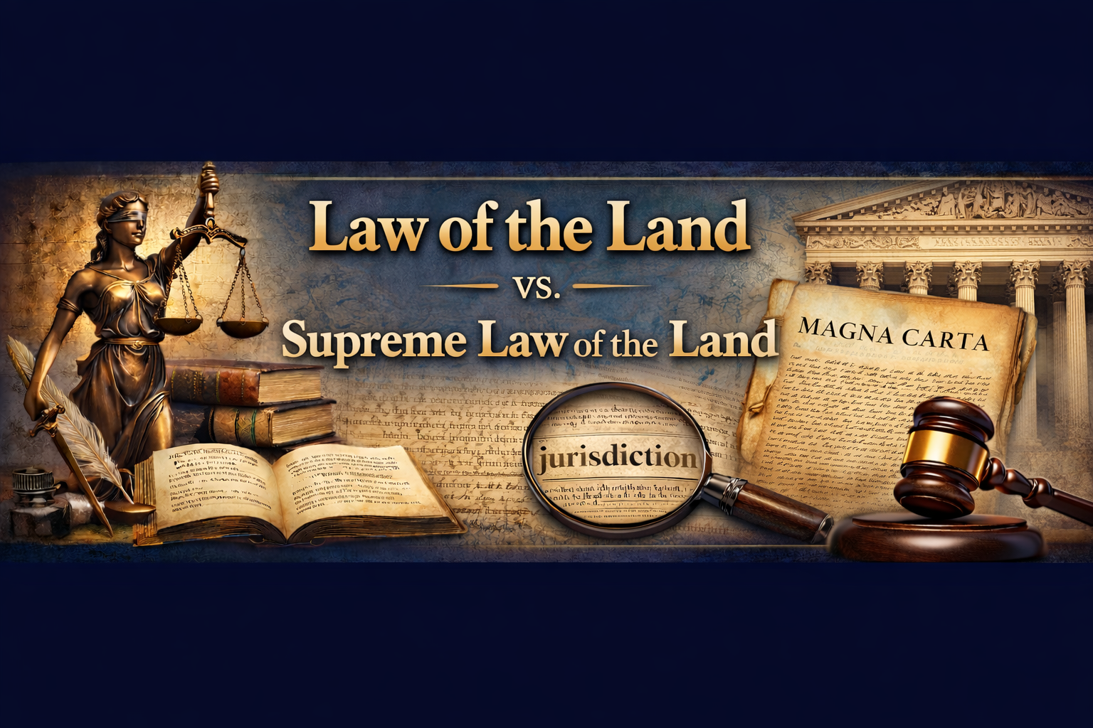 March 6, 2026 | Law of the Land vs Supreme Law of the Land.