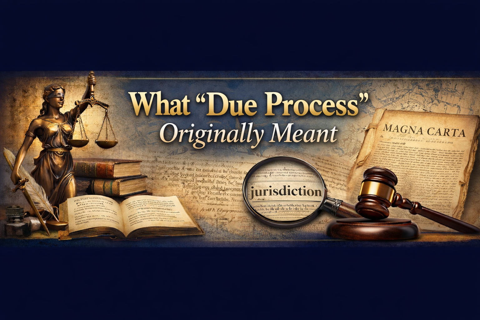 March 9, 2026 | What “Due Process” Originally Meant.