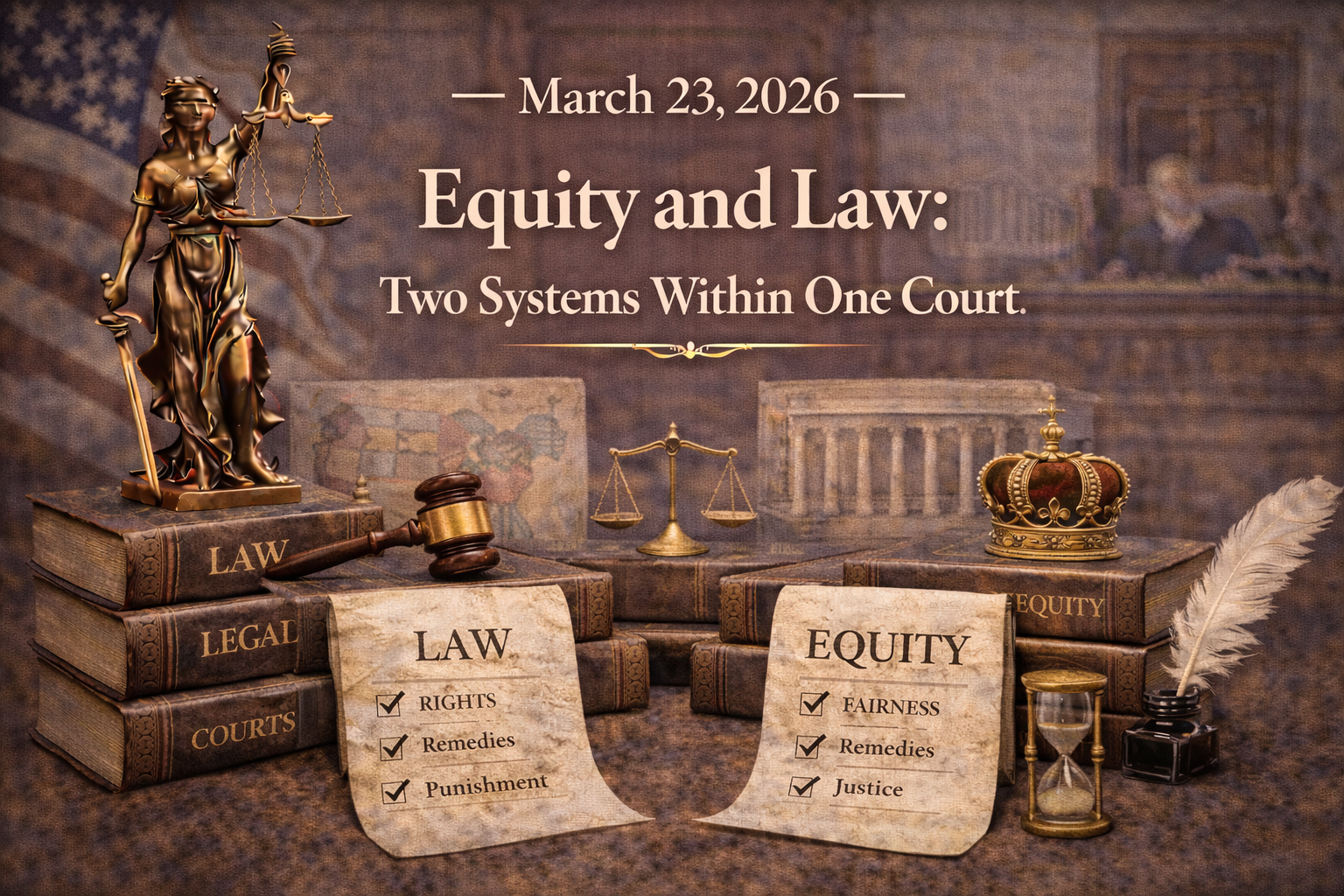 Equity and Law: Two Systems Within One Court